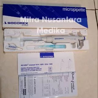 Micropipette Soccorex Swiss 5-50 uL