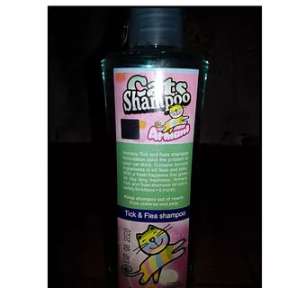 shampoo shampo sampo anti kutu kucing ARMANI TICK & FLEA SHAMPOO