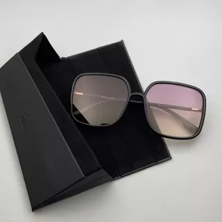 Diro Square Sunglasses Diorso SoStellaire1 Black Frame Tea Powder Gradient Glasses Sunglasses yanjing