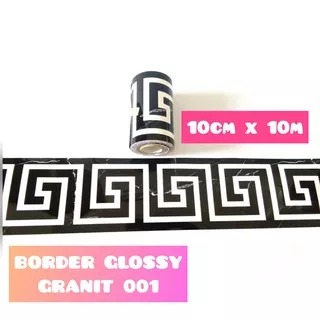 BORDER LIST WALLBORDER WALLPAPER STICKER DINDING CDS - 001 WATERPROOF