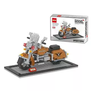 Lego Nano Block Dr Star 637 Speedking Motorcycle