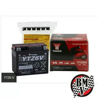 Satria FU 150 - Aki Kering Accu Motor SATRIA FU Yuasa YTZ6-V MF