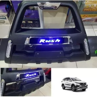 Tanduk Depan Bumper Depan All New rush 2018 With Led