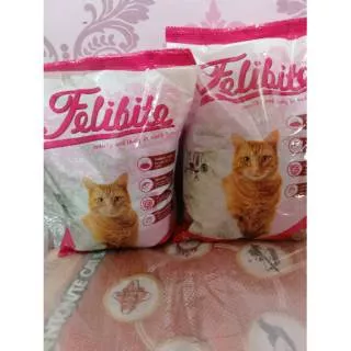 felibite 500gram makanan kucing frespack/cat food/dry food