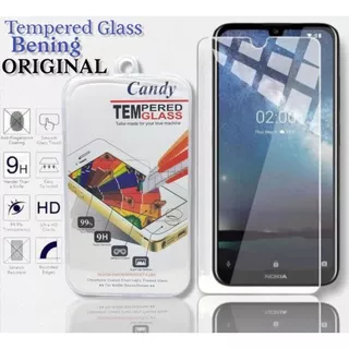 Tempered Glass Nokia 3,1 Plus Nokia 5,1 Plus Nokia X Nokia XL Anti Gores Bening Original Candy Full Lem