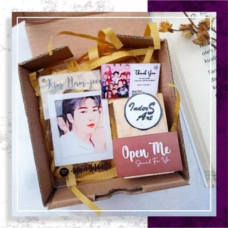 [PAKET BOX GIFT Special Gift Acrylic BTS Members Edition] Size Small (8 x 5 cm) Souvenir | Kado Ulang Tahun | Wisuda | Pernikahan | Hampers | Gift Box Akrilik Kustom | Custom Acrylic