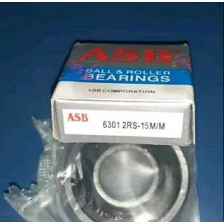 Bearing laker asb 6301- 2RS -15MM