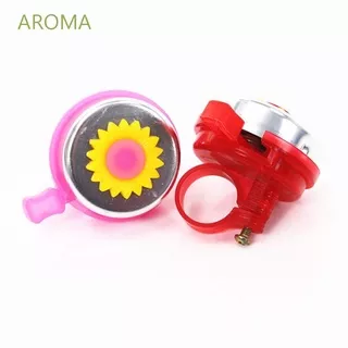 AROMA Bicycle Accessories Children Bicycle Bell Multi-color Cycling Ring Alarm Bicycle Bell Ring Road Bike Bicycle Call Bicycle Parts Mountain Bike Bike Horn Flower Design Girls Cycling Ring/Multicolor