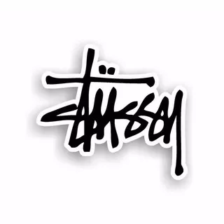 Stiker Stussy Sticker Stussy Brand Stiker Dinding Stiker Aesthetic Stiker Kulkas Stiker Cutting Kaca