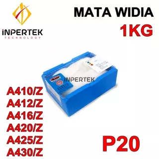 PAKET MATA WIDIA A410 A412 A416 A420 A425 A430 Z P20 PAHAT BUBUT CEMENTED TUNGSTEN BRAZED P20 KG / BOX