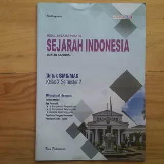 Lks Sejarah Indonesia Kelas 10  SMK semester 2 Viva Pakarindo