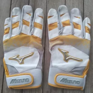 batting glove mizuno size s.m dan l - Kuning