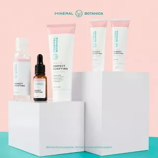 MINERAL BOTANICA Perfect Purifying PAKET ACNE SERIES [F/F - T - D/C - N/C - S]