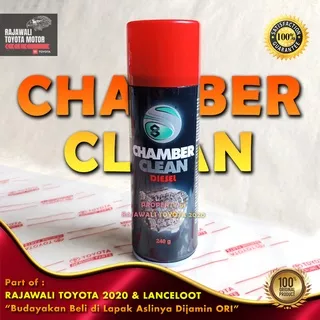 Chamber Clean Diesel 8S Pembersih Kerak Injector & Throttle Body 240G Gurah Mesin Original Japan