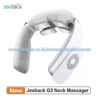 Alat Pijat Leher Tanpa Kabel ORIGINAL Jeeback G3 Neck Massager 4 Head