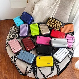 Tas  Selempang wanita/ tas travel/ tas Koper Mini Wanita Forever Young Import/Tas Lucu/Mini Koper/