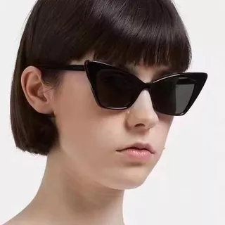 Classic Vintage Sexy Cat Eye Sunglasses Women Brand Designer Retro Oversized Cateye Female Sun Glasses UV400