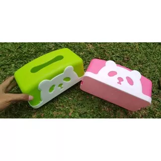 TEMPAT BOX TISSUE / KOTAK TISU PANDA LUCU