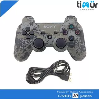 Stick Stik PS3 Wireless Original Pabrik Army Urban Camo + Charger