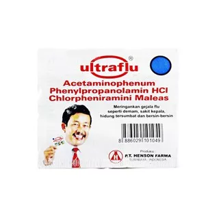 Ultraflu strip 4 tablet