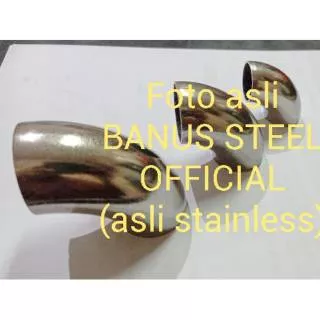 Elbow stainless 5/8 inch 304 elbow stainless 304 sambungan pipa