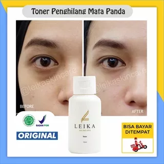 Perawatan Mata Panda Toner Penghilang Mata Panda Ampuh Perawatan Kecantikan Mata Penghilang Kantung Mata Original Toner Leika Skincare Halal MUI BPOM Cepat Aman Toner Untuk Menghilangkan Mata Panda dan kantung Mata Terlaris Ampuh