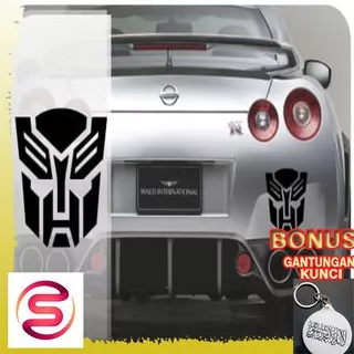 TERMURAH Stiker mobil transformer autobot sticker keren murah 10 cm Laptop HP