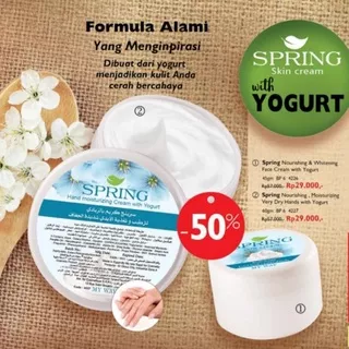 MY WAY SPRING SKIN CREAM / WHITENING CREAM WITH YOGURT / KRIM KULIT KERING