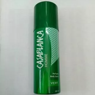 Casablanca homme perfume body spray vert 200ml