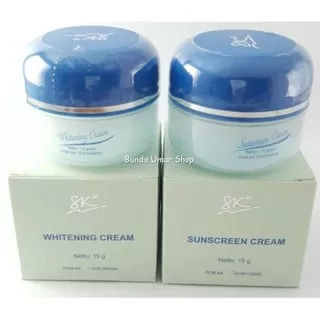Paket Cream Whitening (Cream Malam) dan Sunscreen Supijati
