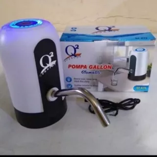 Q2 Pompa Galon Elektrik Otomatis Charger USB Q2-668 / GSF-684 / Q2 678 / GSF 682