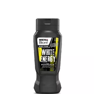 Men's Biore Sabun Mandi Cair Untuk Pria White Energy Eksfoliasi Botol 250 ml - Sabun Cair Body Wash