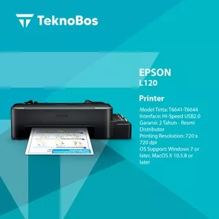 Epson Printer L120 - Hitam (Print)