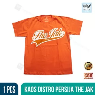 Kaos Persija Distro T-shirt Pria  The Jak jakarta Kaos Nobar Persija Jakarta Original Triple D