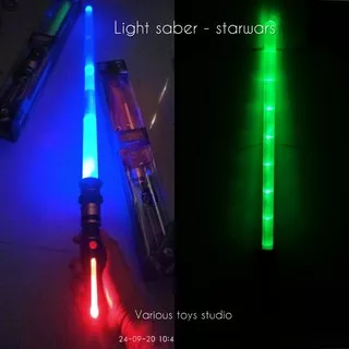 mainan hobby pedang star wars light saber cosplayer starwars laser sword