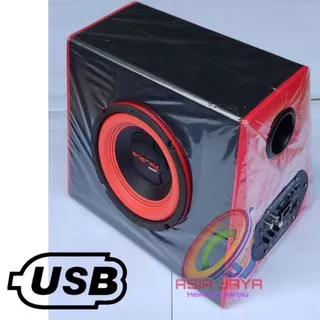 Speaker Aktif Subwoofer 6 Inch Energy LG 6382 Rumah Mobil - AC DC USB MP3