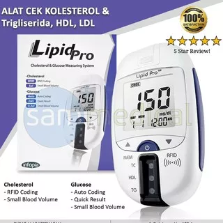 Lipid Pro Alat Cek Kolesterol Trigliserida HDL LDL Meter