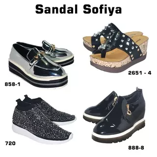 CUCI GUDANG Sepatu sandal sneaker wanita import sofiya