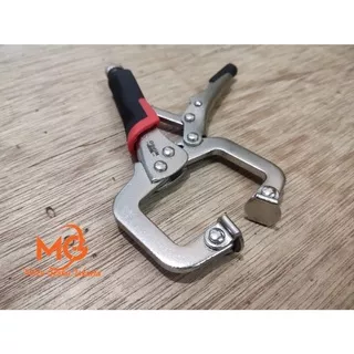 TANG BUAYA JEPIT CATOK KUNCI LOCK PLIER C CLAMP SWIVEL LOCK 5 WIPRO MGJ