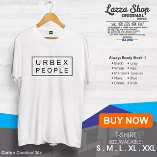 Kaos / Baju / Tshirt Distro Urbex People Simple Logo Termurah  ardhina.storez