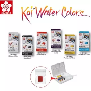 SAKURA KOI WATER COLOUR HALF PAN REFILL (Varian 1)