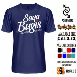 KAOS DISTRO SAYA BUGIS SULAWESI SELATAN