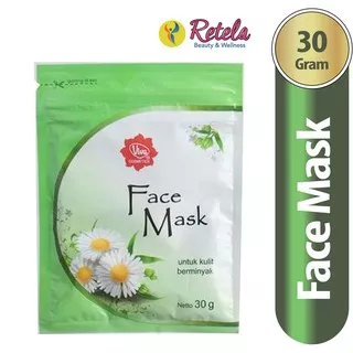 Viva Face Mask Untuk Kulit Berminyak  30G / Viva Masker Wajah