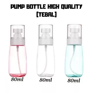 Botol Pump Emulsion, Pump Bottle Bathroom, Botol Pump 60 ml Refill Shampo