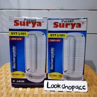 Surya SYT L101 Lampu Emergency + Senter / Lampu Surya SYT L101 LED Emergency + Senter