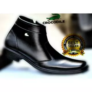 Sepatu Pantofel Pria | Kulit swedian Premium | Sepatu Kerja Pesta Berkualitas crocodile mens 2019