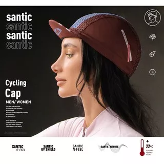 Santic Cycling Cap Cycling Hats Sports Outdoor MTB Road Bike Hats Head