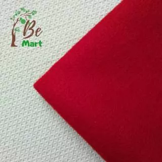 Kain Flanel Taiwan Warna Merah Maroon | bahan kerajinan | bahan menjahit | craft art