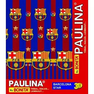 Selimut bonita paulina uk.160x200cm barcelona star