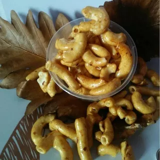 Makaroni Bumbu Rujak 250 gram / Cemilan Pedas / Makaroni Rujak Manis Pedas